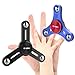 Figit Spinner - Hand Toy For Relieving Boredom ADHD Anxiety By VMEI (1Black+1Mini)