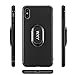 iPhone X Case, iPhone 10 case with Ring Holder, WXY Soft Silicone Skin Bumper Cover Slim Fit for Apple iPhone X 5.8