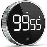 Digital Kitchen Timer, 3.8'' Large LED Display
