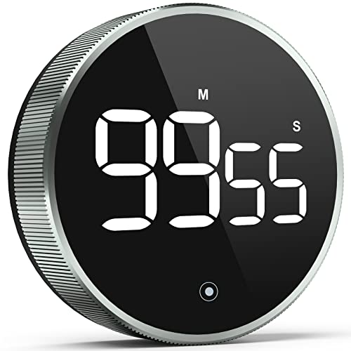 Digital Kitchen Timer, 3.8'' Large LED Display