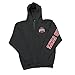 Ohio State Buckeyes Hooded Sweatshirt Zip Up Charcoal Sleeve