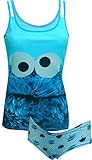Sesame Street Cookie Monster Camisole and Hipster Set for women