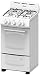 Avanti GR020POW 20" Freestanding Gas Range Cooktop, White primary