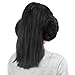 ChikaMika Winter Earmuffs for Women Girls Winter Ear muffs Large Over Ear Foldable EarMuff (Black)