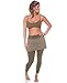 Soul Flower Organic Cotton Bralette Bra for Women - Ladies Eco-Friendly Wirefree Sports Bra - Made in The USA