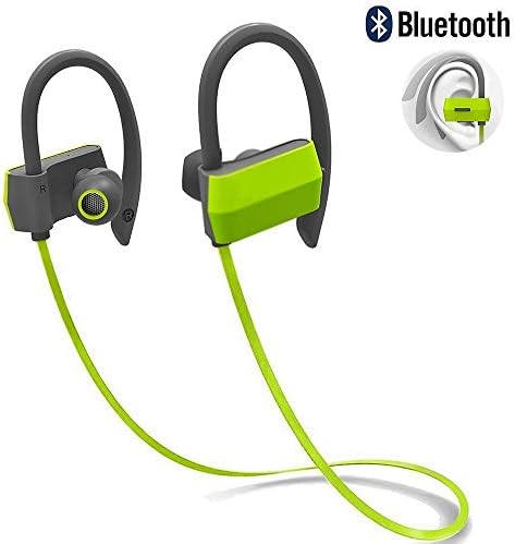 Wireless Running Earbuds with Microphone, iXing Hi Resolution Sound Bluetooth 4.1 Sports Sweatproof Workout Earphones with Earhook