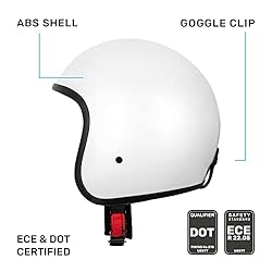 Westt Open Face Helmet - Scooter Retro Vintage for