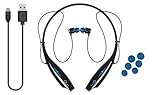 IJOY LOGO Premium Wireless Active Bluetooth NeckBand Headset - Retail Packaging - Water Blue