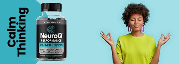 LIFESEASONS NEUROQ CALM THINKING GUMMIES – RELAXATION SUPPORT, CALM & FOCUS – WITH SENSORIL ASHWAGANDHA, GABA, L-THEANINE, LEMON BALM & CHAMOMILE – 30 DAY SUPPLY / 90 GUMMIES