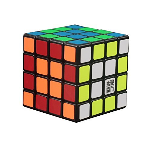 Yongjun speeding cube yusu 4x4x4 black magic cube by yj moyu