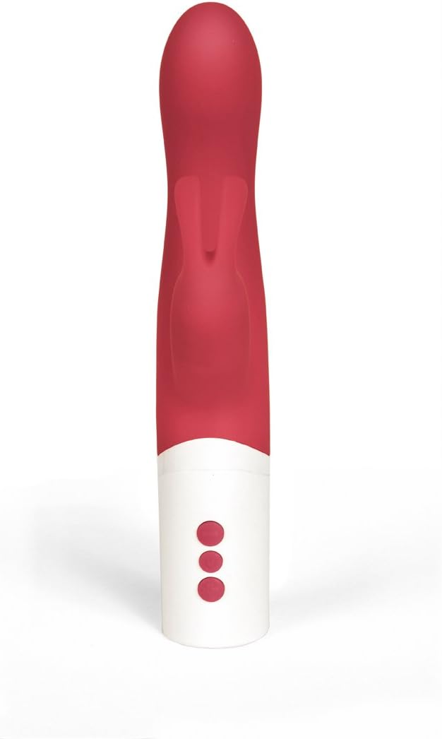 Tickler Double Ruby Rabbit Toy Friends, Magenta - Image 4