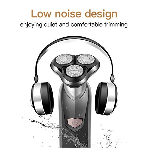 Electric Razor for Men 5 in 1 Electric Shaver Cordless Hair clippers Beard Trimmer Nose Hair Trimmer Waterproof USB Rechargeable