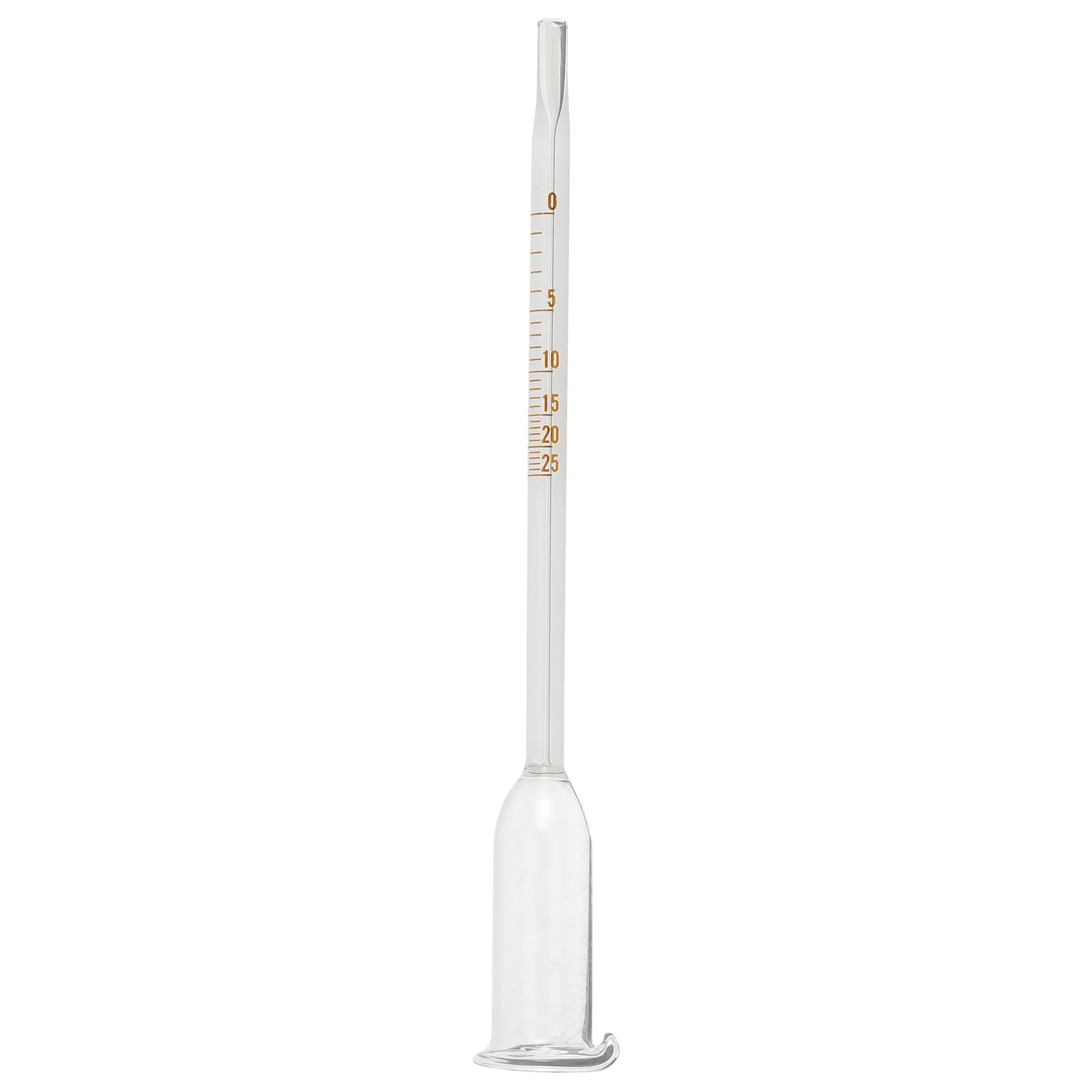 Yardwe Alcohol Meter Wine Hydrometer 0-25 Alcohol Tester for Accurate Content Measurement in Liquor and Home Wine Making
