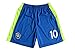 BRAZIL NEYMAR JR #10 Away Blue Football Soccer Kids Jersey Short Socks Set Youth Sizes (11-12 YEARS)