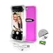 SereneLife iPhone 6 iPhone 6S Selfie Case - Durable LED Illuminated Flashing Light selfie case for Instagram Snapchat with Power Bank Phone Charger. (SLIP101PN)
