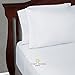 Cosy House Collection Everyday 1500 Series Bed Sheet Set - Ultra Soft & Cool Hotel Bedding - Deep Pocket - Wrinkle, Stain and Fade Resistant - 3 Piece Set (Twin, White)
