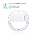 Veemoh Camera Diva Ring Light LED Selfie Cell Phone Lighting for Photography iPhone Samsung Galaxy HTC Nokia Nexus LG - Comes with Wireless Remote for Easy Selfies and Group Shots!