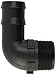 Banjo HB150-90 Polypropylene Hose Fitting, 90 Degree Elbow, 1-1/2