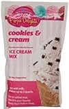 Rival Frozen Delights Cookies and Cream Ice Cream Mix, 8 Oz (Pack of 4)