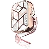 i-Blason Cosmo Series Case Designed for Airpods, 360Â° Protective Stylish AirPods Case Cover Compatiable with Apple AirPods 1st/2nd (Marble)