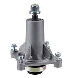 Husqvarna 46" 4 Bolt Mower Deck Spindle Assembly Replaces 532187281 Fits Models YTH2246 YTH18K46 YTH20K46 YTH20V46 YTH2146 YTH21K46 YTH223T YTH224T YTH2246TDR YTH224T YTH22K46 YTH22V46 YTH23K46