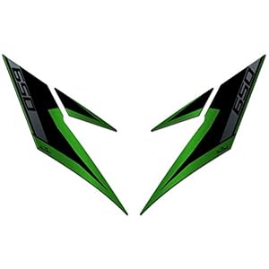 Resin Bike Motorfietsstickers, compatibel met Kawasaki Versys 650 2017 2020, bescherming tegen stoten en krassen, paar…