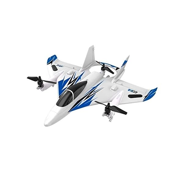 MAATCHH Fernbedienung Flugzeug 2.4G 6CH 3D / 6G RC Flugzeug Brushless Multi-Motor Vertikal Takeoff Flugzeug (Farbe… – Bild 3