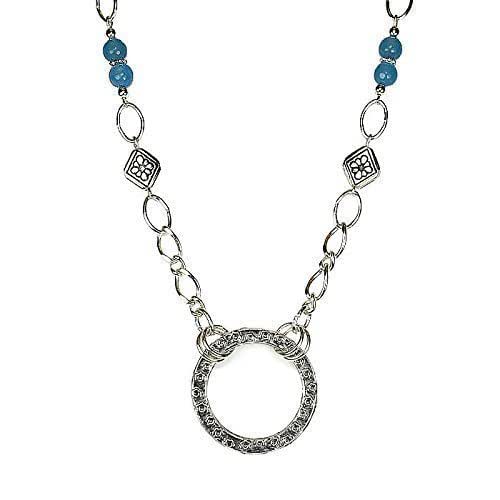 Eyeglass Necklace Glasses Chain Readers Round Pendant Loop