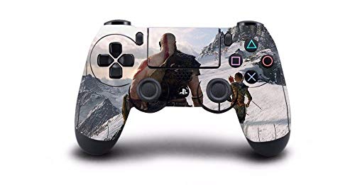 FidgetFidget New God of War 4 Game Skin for PS4 Playstation 4 Controller Skin Stickers PS4-1