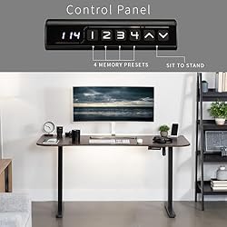 VIVO Electric Height Adjustable 63 x 32 inch Stand