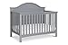 Carter's by DaVinci Nolan 4-in-1 Convertible Crib in Grey, Greenguard Gold Certified, 1 Count (Pack of 1)