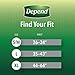 Depend Fresh Protection Adult Diapers, Incontinence Underwear for Men, Disposable, Maximum, Extra-Large, Grey, 15 Count, Packaging May Vary
