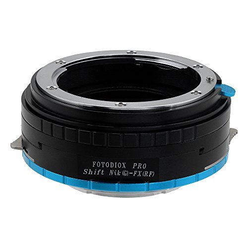 Fotodiox Pro Lens Mount Shift Adapter - Nikon Nikkor F Mount G-Type D/SLR Lens to Fujifilm X-Series Mirrorless Camera Body with Built-In Aperture Control Dial [並行輸入品]   B075SJS2QN