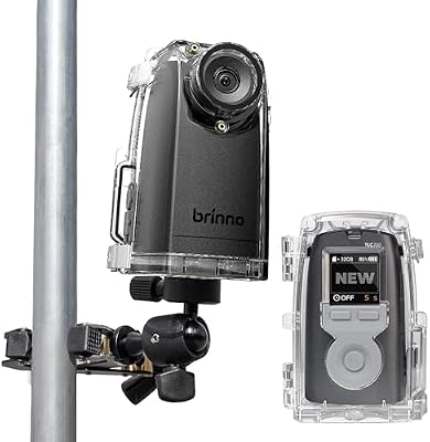 BCC300-C Video-Zeitraffer-Kit – TLC300 Time Lapse Kamer 1080P FHD HDR, IPS-LCD-Bildschirm, IPX4 Schutzgehäuse, Montageklemme – Einfache Bedienung, ideal für Bauprojekte Innen- und Außen