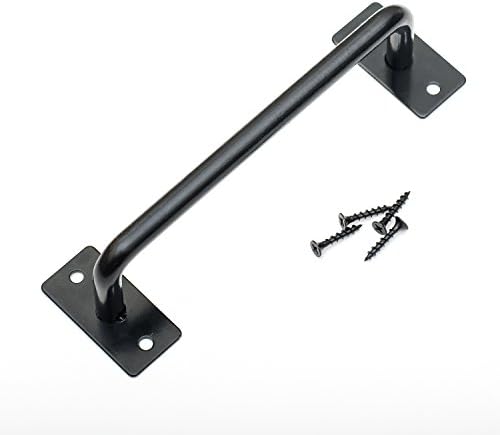 Dogwood Co. - Door handle pull: 7 ¼’’ - sliding barn door hardware, cabinet, closet, gate – black