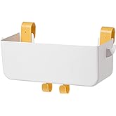 WYZHDQ Bedside Organizer Storage Caddy Hanging as Bunk Bed Storage Accessories Handrail Multi Pockets for Dorm Bunk Bed Shelf