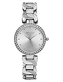 SO&CO New York Women's 5062.1 SoHo Quartz Stainless Steel Crystal Accent Chain Link Bracelet Watch