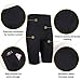 Men Neoprene Slimming Pants for Weight Loss Hot Thermo Sauna Sweat Capri Fitness Workout Body Shaper (Black #2 shorts, 2XL)