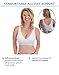 Rumina's Classic Nursing Bra with a built-in Hands-Free Pumping Bra - Nude, S