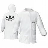 DeVilbiss DEV-803664 Reusable Lab Coat With Pullover Hood - Medium