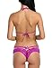 Avidlove Women Sexy Lingerie Set Lace Halter 2 Piece Babydoll Lingerie (M, Purple)