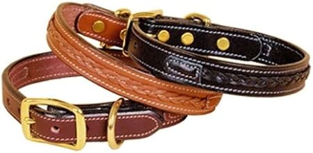 tory leather dog collar
