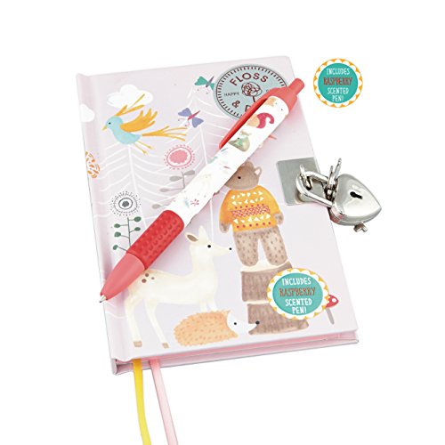 Diary with Scented Pen - Woodland Animals