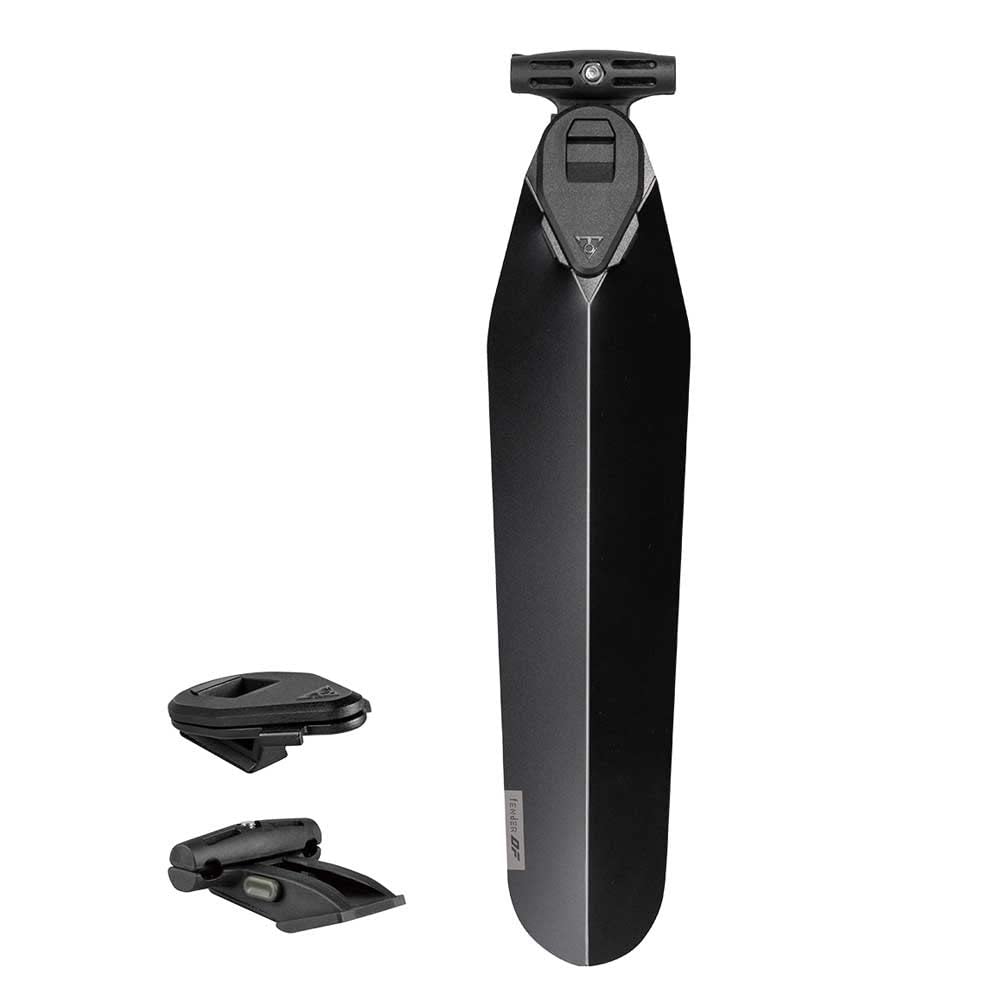 Topeak Flashfender Bicycle Rear Mudguard with DuoFixer Bracket, Black