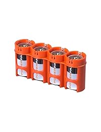 storacell por powerpax Slimline C 4-Pack Caddy de batería