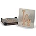 MLB Los Angeles Dodgers Boasters, Heavy Duty Stainless Steel Coasters, Set of 4