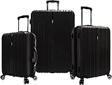 Travelers Choice Luggage Tasmania 3-Piece Expandable Spinner Set