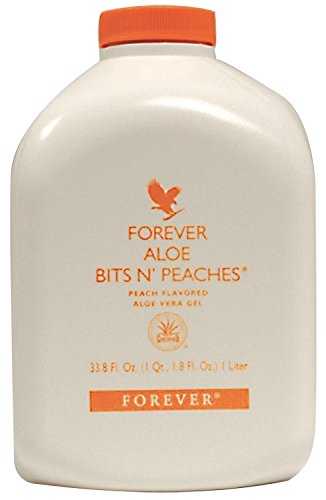 Forever Living Forever Aloe Bits N  Peaches 33.8 fl oz