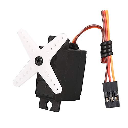 Heraihe RC Car Steering Servo for RC 1/16 Climbing Crawler Car WPL B-1/B-24/C-14/C-24/B-16 Truck Part Spare Parts Accessories