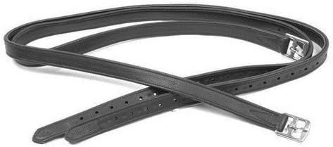 Mark ToddBonded Stirrup Leathers 145cm Black - Black, 145cm